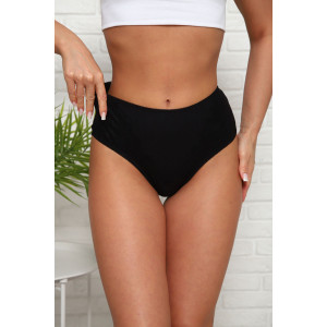 Трусы женские №64905 хлопок стрейч (р-ры: 46-50) черный