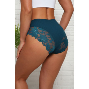 Трусы женские №64905 хлопок стрейч (р-ры: 46-50) изумруд