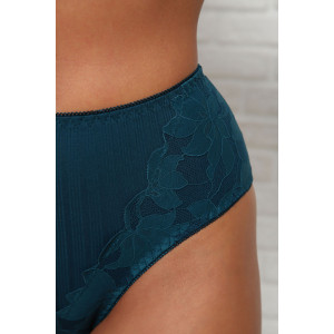 Трусы женские №64905 хлопок стрейч (р-ры: 46-50) изумруд