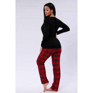 Пижама женская "Рада" кулирка (р-ры: 44-52) Пижама женская "Рада" кулирка (р-ры: 44-52)