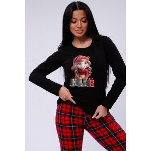 Пижама женская "Рада" кулирка (р-ры: 44-52) Пижама женская "Рада" кулирка (р-ры: 44-52)