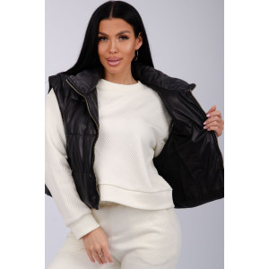 Костюм двойка женский "Богема 4" жаккард (р-ры: 44-54) молоко