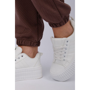 Костюм двойка женский "Богема 3" жаккард (р-ры: 44-54) коричневый