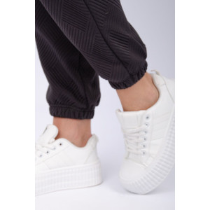 Костюм двойка женский "Богема" жаккард (р-ры: 44-54) серый