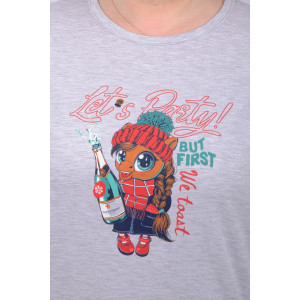 Пижама женская "Маруся" (шорты) кулирка (р-ры: 44-54) Пижама женская "Маруся" (шорты) кулирка (р-ры: 44-54)