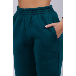 Джоггеры женские "Мистерия 12" футер 3-х нитка с начесом (р-ры: 44-54) мурена