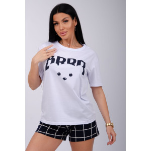 Пижама женская "Арктик" кулирка (р-ры: 44-52) Пижама женская "Арктик" кулирка (р-ры: 44-52)