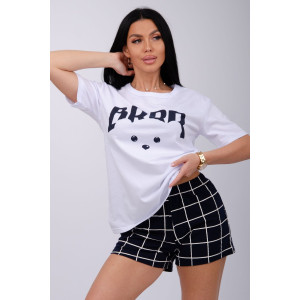 Пижама женская "Арктик" кулирка (р-ры: 44-52) Пижама женская "Арктик" кулирка (р-ры: 44-52)