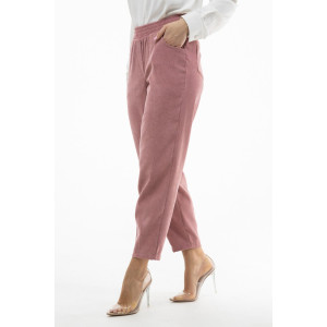Брюки женские 1440/18 вельвет (р-ры: 44-56) розовый-2 Брюки женские 1440/18 вельвет (р-ры: 44-56) розовый-2