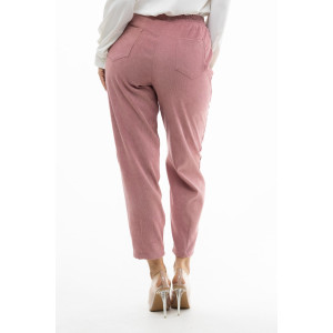 Брюки женские 1440/18 вельвет (р-ры: 44-56) розовый-2 Брюки женские 1440/18 вельвет (р-ры: 44-56) розовый-2