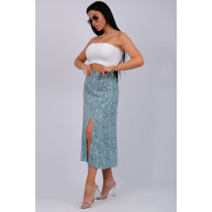 Юбка женская "Шанталь 5" вискоза (р-ры: 42-60) полынь