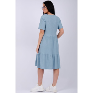 Платье женское "Эскада 4" жатка (р-ры: 46-60) туман