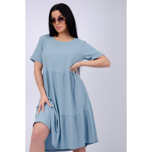 Платье женское "Эскада 4" жатка (р-ры: 46-60) туман