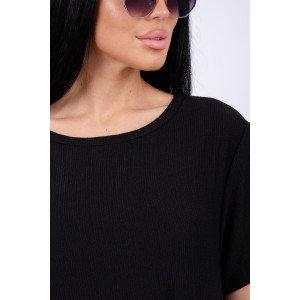 Платье женское "Эскада 2" жатка (р-ры: 46-60) черный