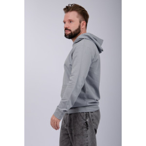 Худи мужское СМ-10 футер 2-х нитка (р-ры: 48-56) светло-серый