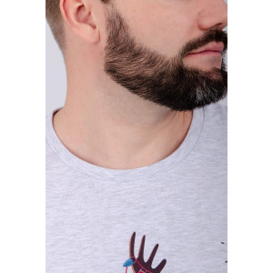 Пижама мужская "Приколось 3" кулирка (р-ры: 48-58)