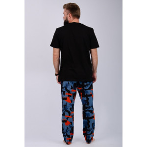 Пижама мужская "Баскетбол" кулирка (р-ры: 48-58)