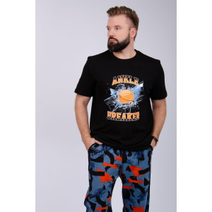 Пижама мужская "Баскетбол" кулирка (р-ры: 48-58)