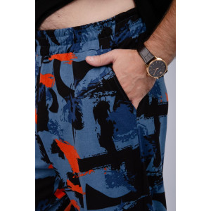 Пижама мужская "Баскетбол" кулирка (р-ры: 48-58)