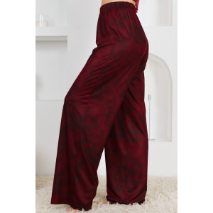 Брюки женские "Ная" бамбук (р-ры: 44-58) бордовый Брюки женские "Ная" бамбук (р-ры: 44-58) бордовый