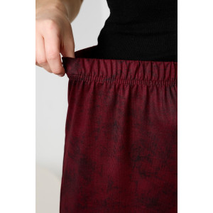 Брюки женские "Ная" бамбук (р-ры: 44-58) бордовый Брюки женские "Ная" бамбук (р-ры: 44-58) бордовый