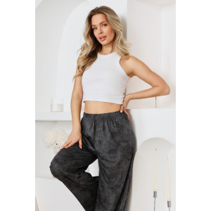 Брюки женские "Ная" бамбук (р-ры: 44-58) серый