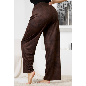 Брюки женские "Ная" бамбук (р-ры: 44-58) коричневый