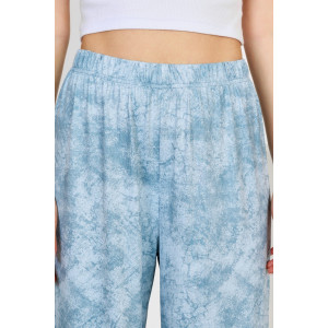 Брюки женские "Ная" бамбук (р-ры: 44-58) голубой