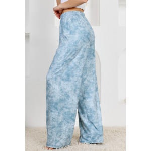 Брюки женские "Ная" бамбук (р-ры: 44-58) голубой