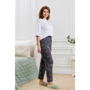 Брюки женские "Флоранс" кулирка (р-ры: 48-58) серый