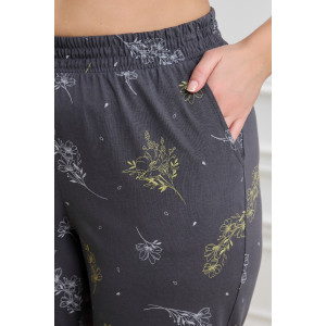 Брюки женские "Флоранс" кулирка (р-ры: 48-58) серый