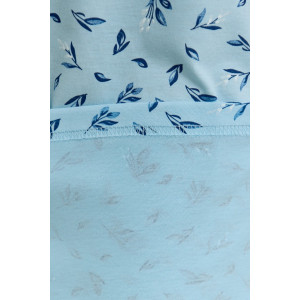 Сорочка женская "Мадера-1" кулирка (р-ры: 50-64) голубой