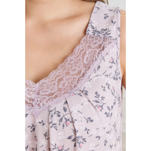 Сорочка женская "Мадера-2" кулирка (р-ры: 48-62) какао