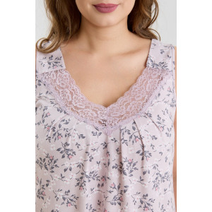 Сорочка женская "Мадера-2" кулирка (р-ры: 48-62) какао