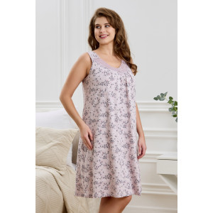 Сорочка женская "Мадера-2" кулирка (р-ры: 48-62) какао