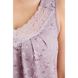 Сорочка женская "Мадера-2" кулирка (р-ры: 48-62) капучино