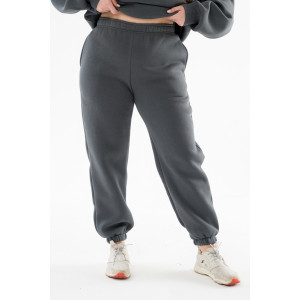 Брюки женские №89603 футер 3-х нитка с начесом (последний размер) графитовый 46-48 Брюки женские №89603 футер 3-х нитка с начесом (последний размер) графитовый 46-48