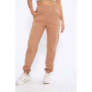 Брюки женские №21009 футер с лайкрой 2-х нитка (последний размер) светло-коричневый 50 Брюки женские №21009 футер с лайкрой 2-х нитка (последний размер) светло-коричневый 50