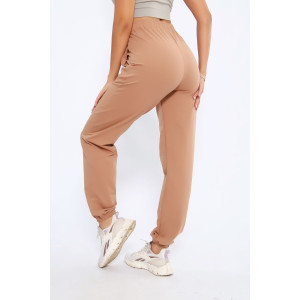 Брюки женские №21009 футер с лайкрой 2-х нитка (последний размер) светло-коричневый 50 Брюки женские №21009 футер с лайкрой 2-х нитка (последний размер) светло-коричневый 50