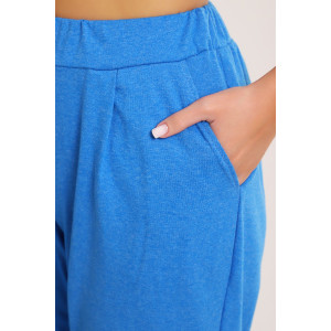 Брюки женские №80042 кулирка (последний размер) синий 50 Брюки женские №80042 кулирка (последний размер) синий 50