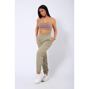 Брюки женские КБФ-1071 футер 3-х нитка (последний размер) оливковый 48 Брюки женские КБФ-1071 футер 3-х нитка (последний размер) оливковый 48