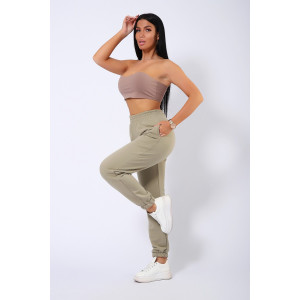 Брюки женские КБФ-1071 футер 3-х нитка (последний размер) оливковый 48 Брюки женские КБФ-1071 футер 3-х нитка (последний размер) оливковый 48