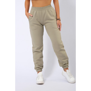 Брюки женские КБФ-1071 футер 3-х нитка (последний размер) оливковый 48 Брюки женские КБФ-1071 футер 3-х нитка (последний размер) оливковый 48