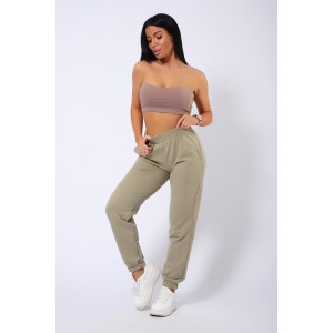 Брюки женские КБФ-1071 футер 3-х нитка (последний размер) оливковый 48 Брюки женские КБФ-1071 футер 3-х нитка (последний размер) оливковый 48