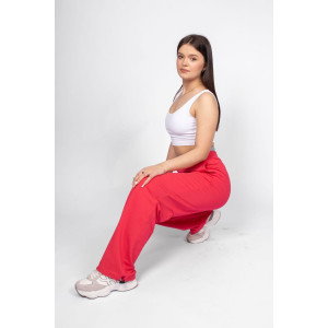 Брюки женские №11998 футер 2-х нитка (последний размер) бубль-гум 44 Брюки женские №11998 футер 2-х нитка (последний размер) бубль-гум 44