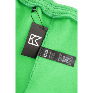 Брюки женские №88512 футер 3-х нитка с начесом (последний размер) зеленый 42-44