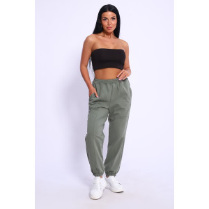 Брюки женские №80033 футер с лайкрой 2-х нитка (последний размер) хаки 50,52,58 Брюки женские №80033 футер с лайкрой 2-х нитка (последний размер) хаки 50,52,58