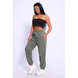 Брюки женские №80033 футер с лайкрой 2-х нитка (последний размер) хаки 50,52,58 Брюки женские №80033 футер с лайкрой 2-х нитка (последний размер) хаки 50,52,58