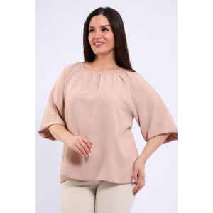 Блузка женская №32736 сингапур (последний размер) песочный 54,62 Блузка женская №32736 сингапур (последний размер) песочный 54,62