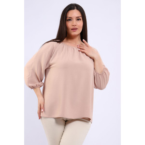 Блузка женская №32736 сингапур (последний размер) песочный 54,62 Блузка женская №32736 сингапур (последний размер) песочный 54,62